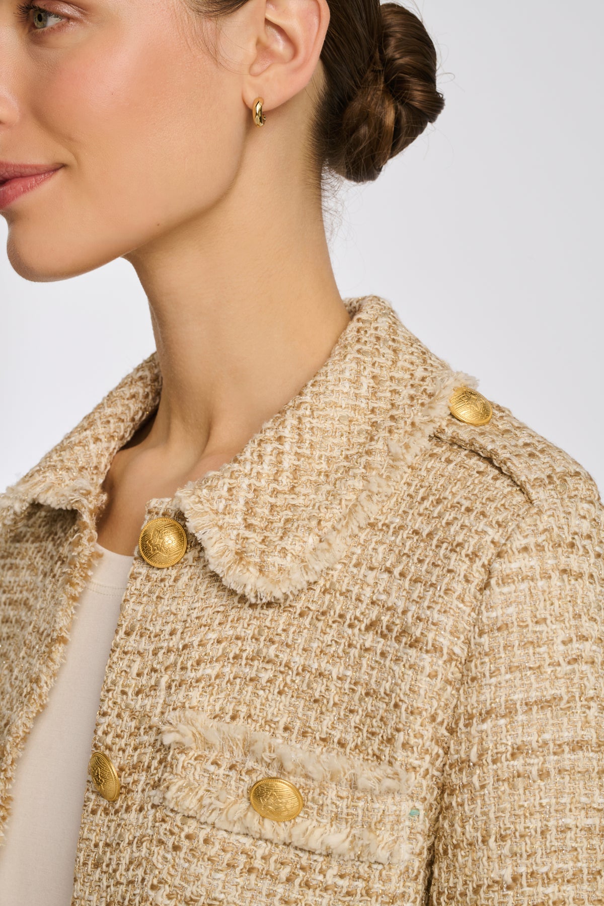 Textured Bouclé Jacket