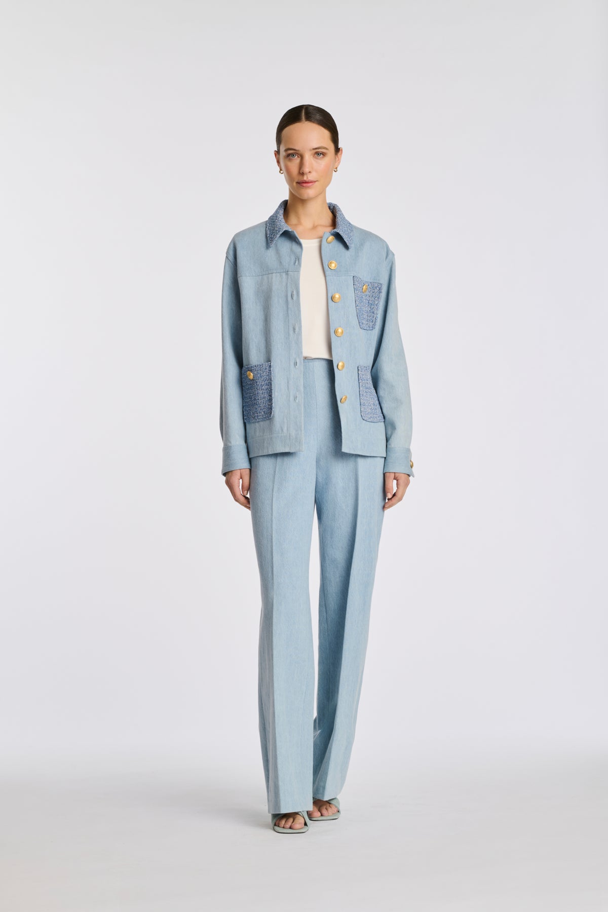 Light Blue Tailored Suit