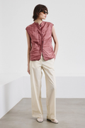 Sleeveless Tailored Blazer